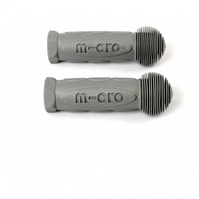 Резиновые ручки MICRO серебро 1446 Резиновые ручки MICRO серебро 1446