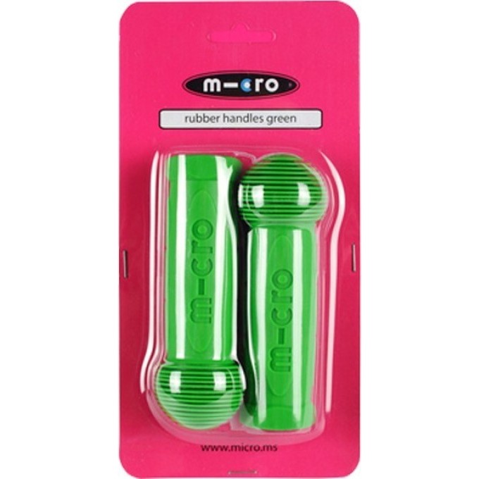 Ручки резиновые MICRO зелёные AC6008B Ручки резиновые MICRO зелёные AC6008B