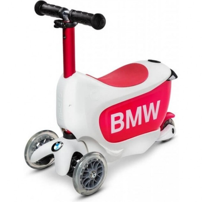 Самокат MICRO BMW MINI2GO бело-красный MM0290 Самокат MICRO BMW MINI2GO бело-красный MM0290