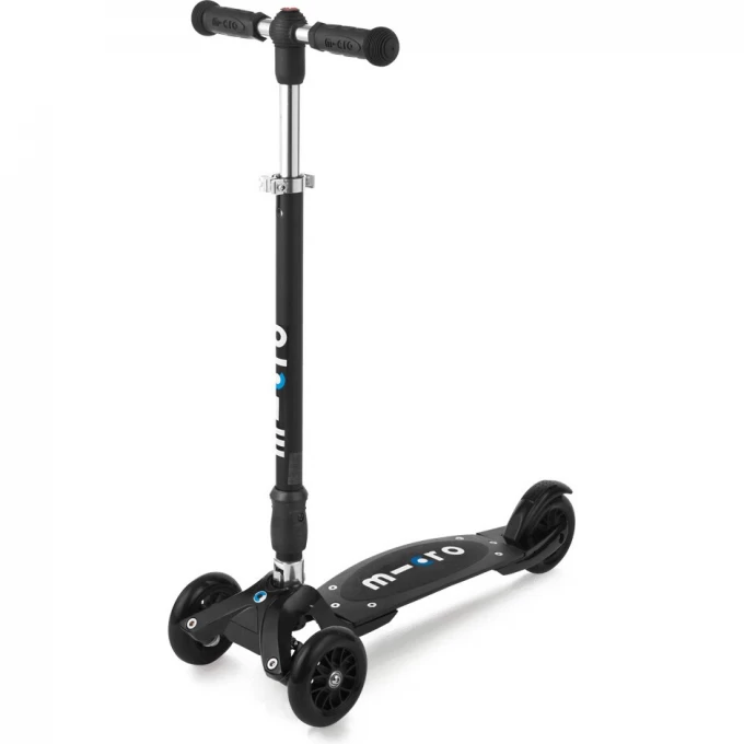 Самокат MICRO KICKBOARD COMPACT BLACK со сменной ручкой KB0020 Самокат MICRO KICKBOARD COMPACT BLACK со сменной ручкой KB0020