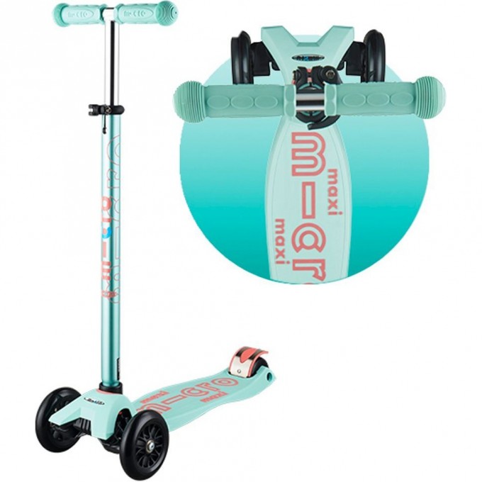 Самокат MICRO MAXI DELUXE мятный MMD070 Самокат MICRO MAXI DELUXE мятный MMD070