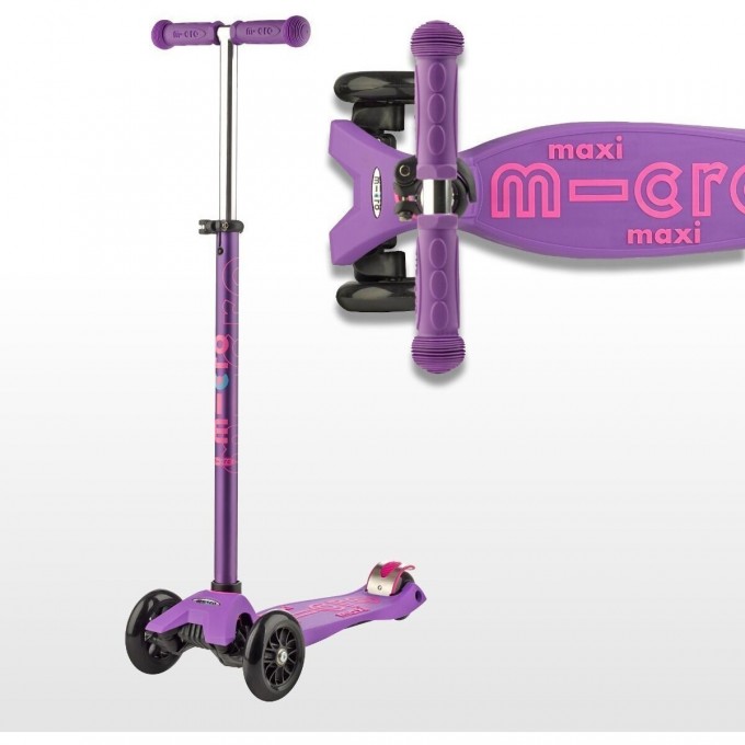 Самокат MICRO MAXI DELUXE сиреневый MMD025 Самокат MICRO MAXI DELUXE сиреневый MMD025