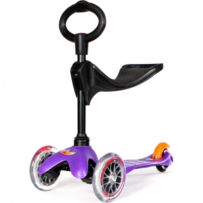 Самокат MICRO MINI 3 в 1 сиреневый MM0165 Самокат MICRO MINI 3 в 1 сиреневый MM0165