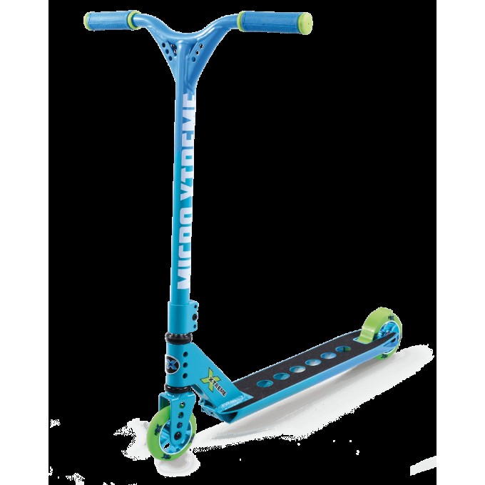 Самокат MICRO MX TRIXX 2.0 радуга синяя SA0116 Самокат MICRO MX TRIXX 2.0 радуга синяя SA0116