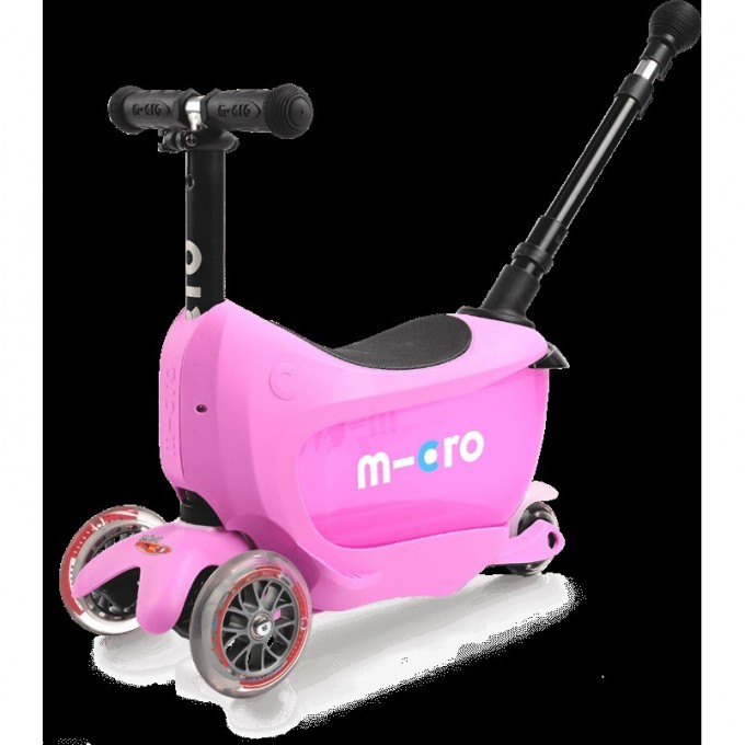 Самокат MINI2GO DELUXE PLUS розовый MMD033 Самокат MINI2GO DELUXE PLUS розовый MMD033