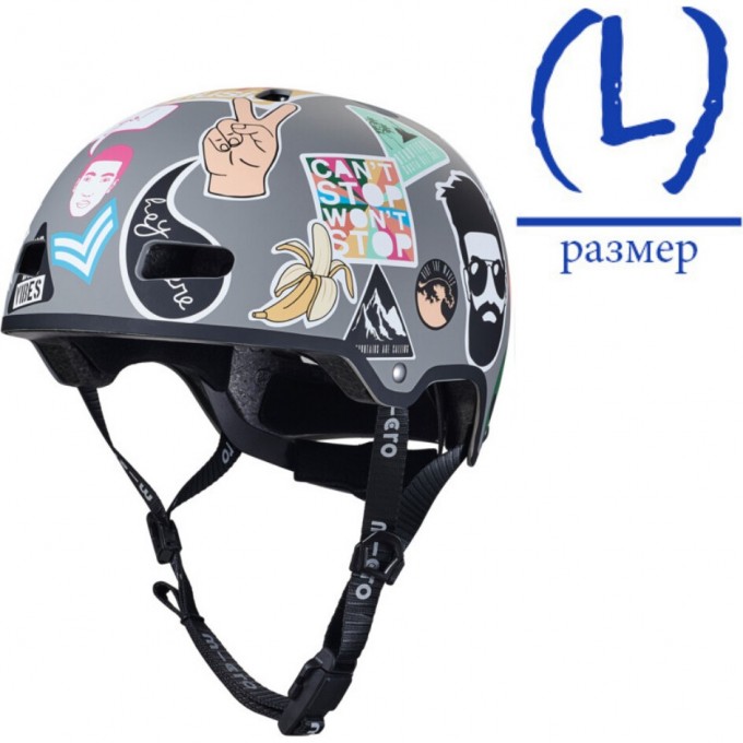 Шлем MICRO - стикеры (L) AC2121BX Шлем MICRO - стикеры (L) AC2121BX