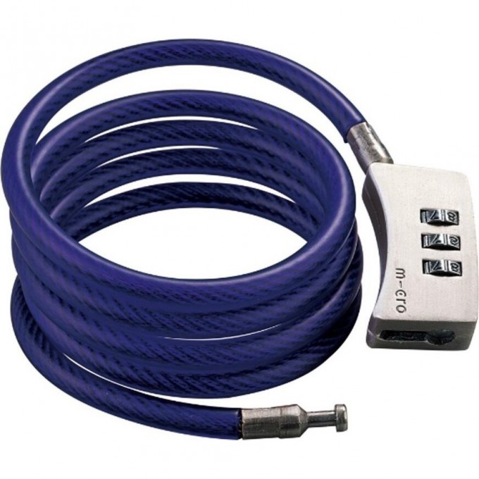 Замок MICRO металл синий BOX AC4111 Замок MICRO металл синий BOX AC4111